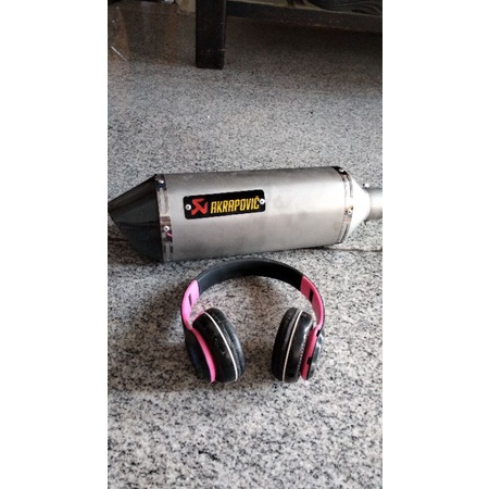 Silencer Original AKRAPOVIC TITAN Inlet 51 PNP Ninja & MT25