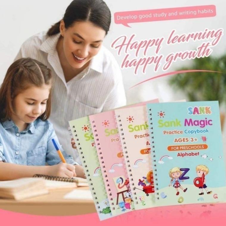 

Spesial Bulan Ini // KnG SANK MEGIC BOOK PRACTICE COPYBOOK PRESCHOOLS | BUKU PAUD TK | BUKU PRASEKOLAH | BUKU LATIHAN MENULIS MEMBACA MENGHITUNG //Segera@beli!