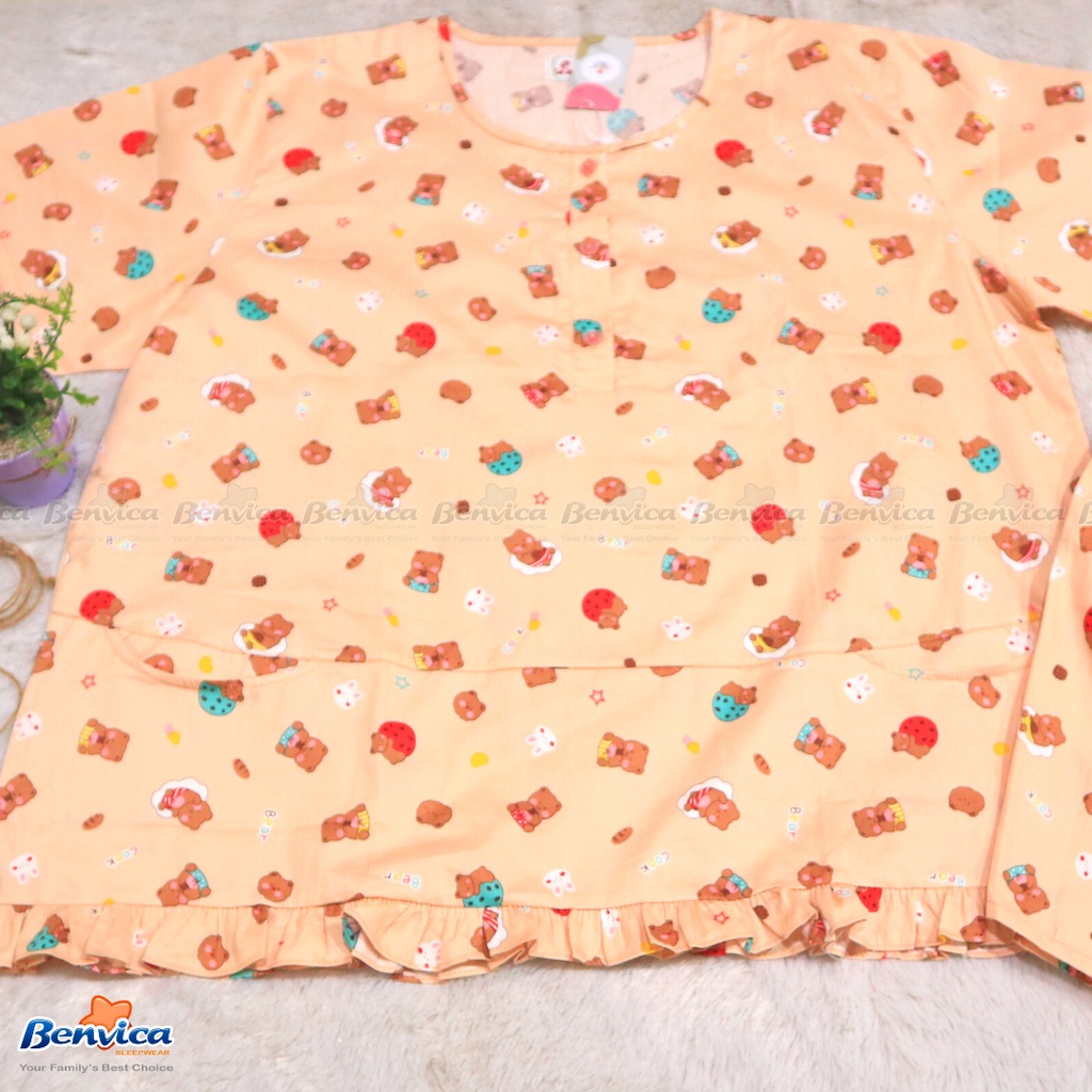 BAJU TIDUR CELANA PENDEK 4L SUNLY - C