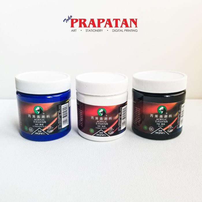 

Fuji | Maries Acrylic Paint 275Ml Titanium White / Cat Akrilik Maries Murah Meriah Ready
