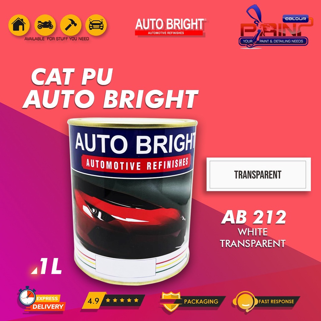 Cat PU Autobright - White Transparent AB 212