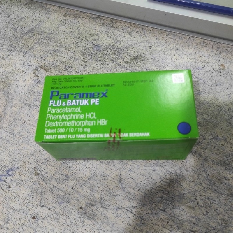 Paramex flu &amp; batuk PE