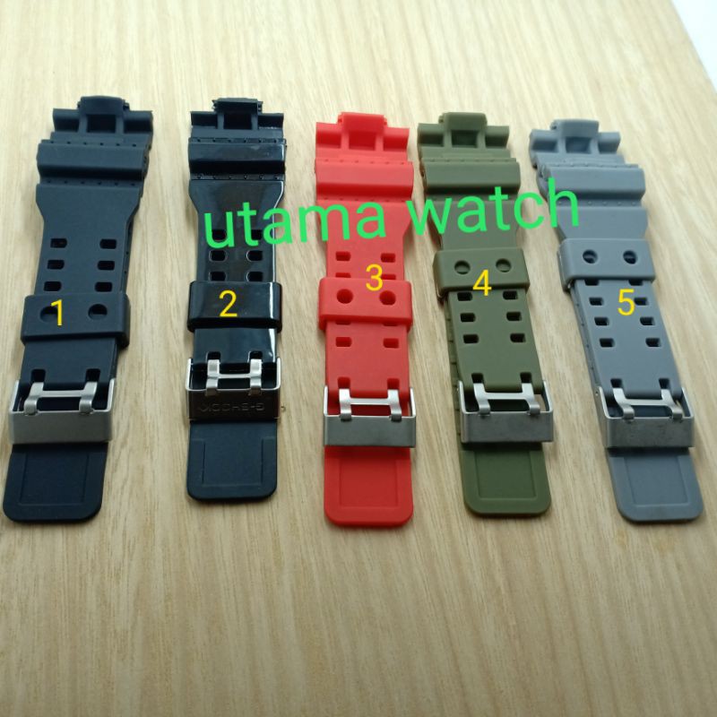 Strap Tali jam g shock Ga 100 tali jam tangan G shock