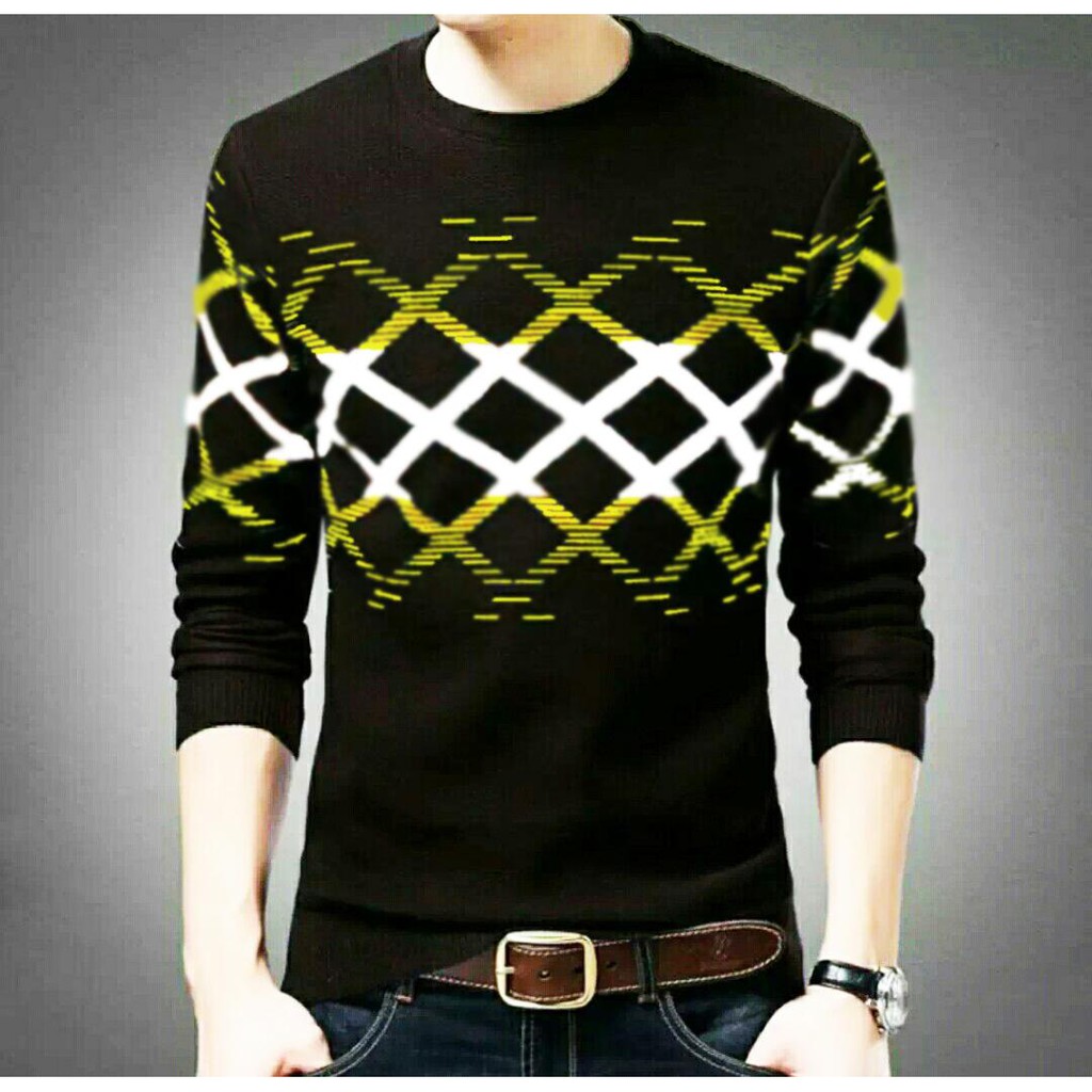 MyAgen - SWEATER RAJUT NEST MULTY TRIBAL PREMIUM 7 GET myagen