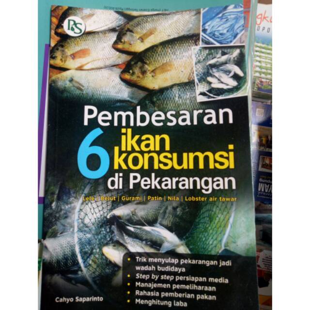 Buku panduan beternak ikan di pekarangan