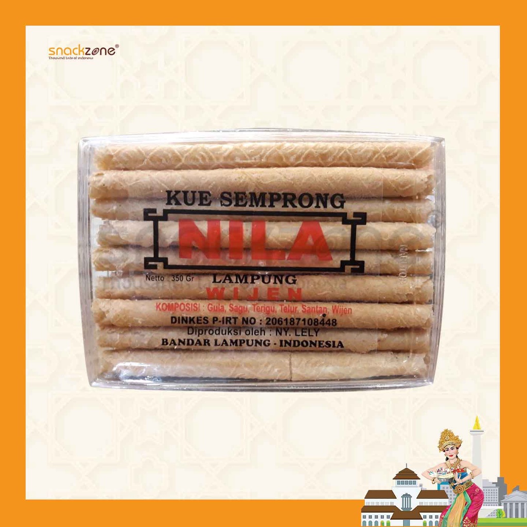 

Kue Semprong Lampung/Kue Semprong Nila