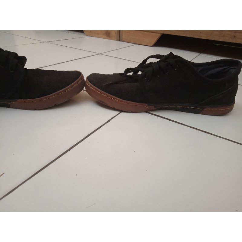 Sepatu Pria DC Sneakers Trase Tx Black Gum Original SECOND