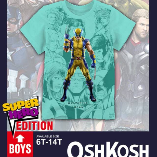 Restock Superhero tee junior kids