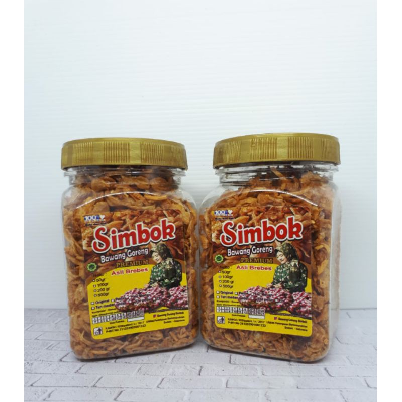 

Bawang Goreng Simbok Original Kemasan Toples