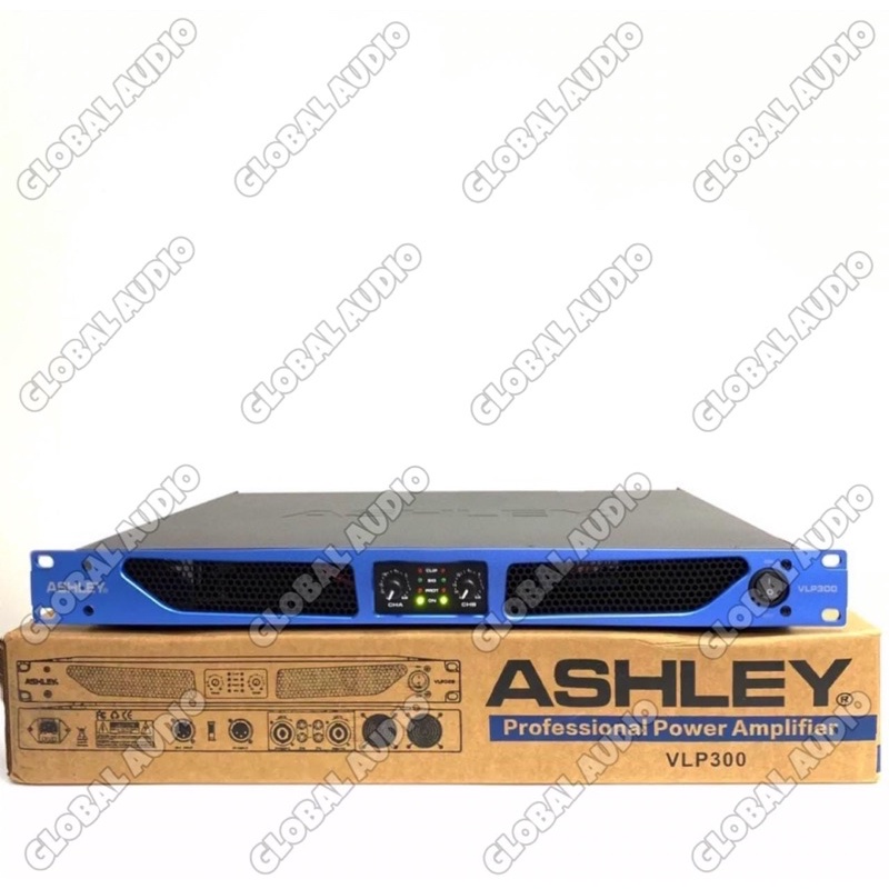 Power Amplifier Ashley VLP 300 Original vlp300 Ashley Power Bagus Murah Terlaris ( Bisa COD )