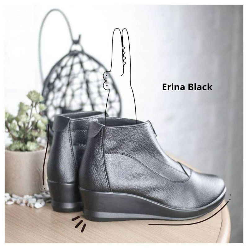 Sepatu Boots Wanita But Wanita Erina Boots By Etnikshoes Sepatu Bot Wanita