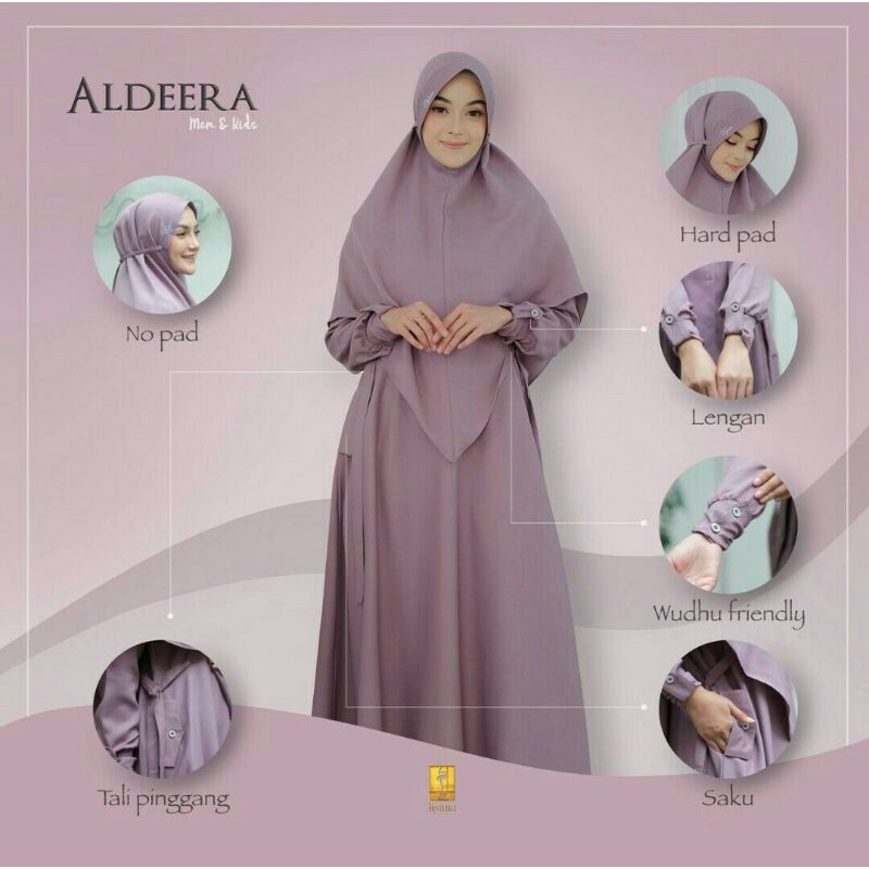 Aldera Gamis Set Khimar by Kyana Hijab