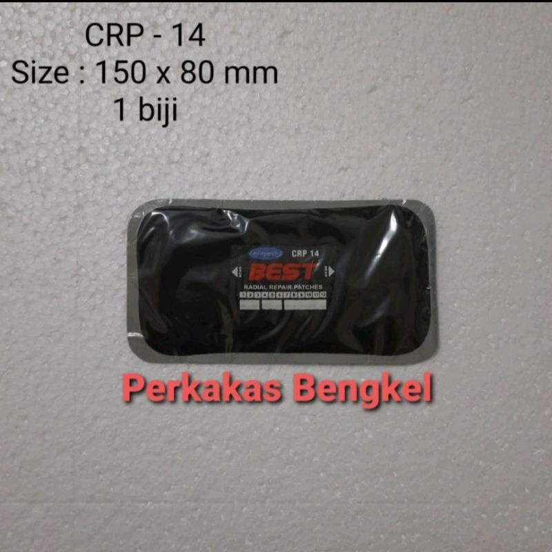 CRP 14 radial patch  - Bestpatch radial patch CRP 14 - 150 x 80mm - refil - 1biji