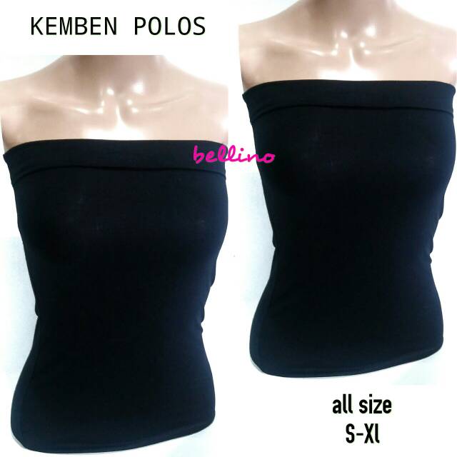 Kemben Wanita Tanpa Cup Busa Bahan Halus Polos Panjang Kemben Polos Murah Super Soft Kemben Dalaman