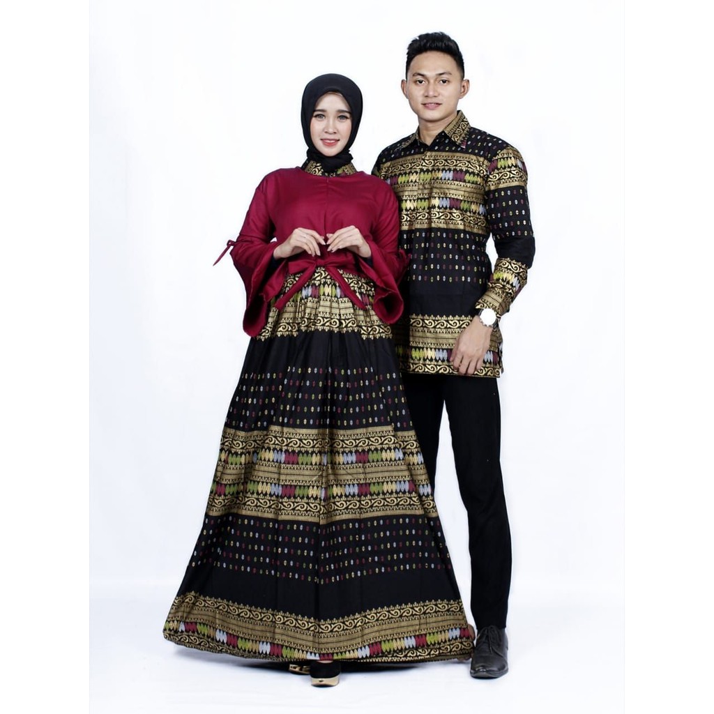 GROSIR BATIK GAMIS COUPLE PRADA