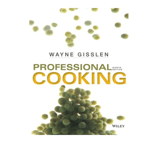 Buku Boga Professional Cooking 8th Edition by Wayne Gisslen Ukuran A5 PROMO TERLARIS