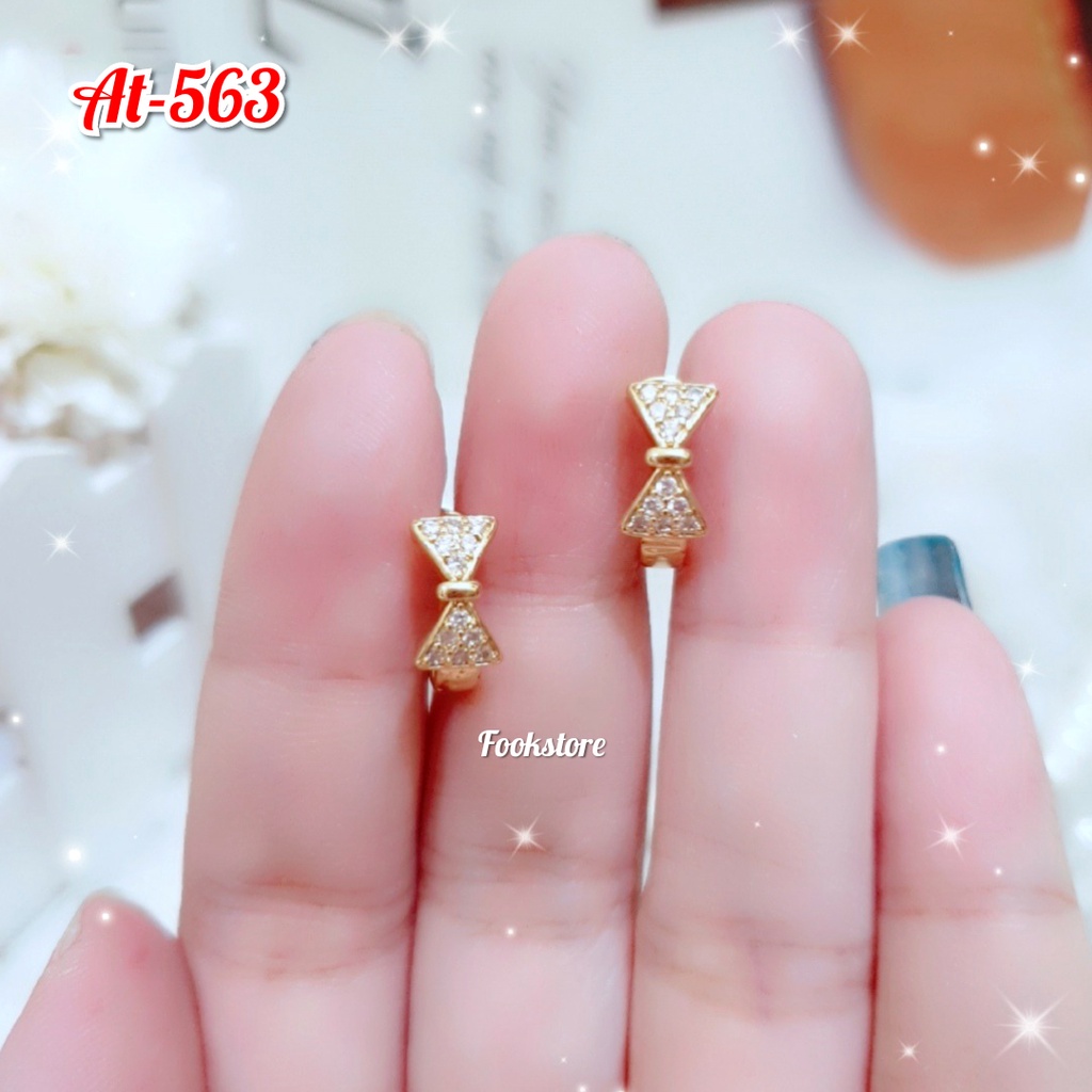 TERLARIS ANTING wanita xuping GOLD/ANTI ALERGI-AT-563