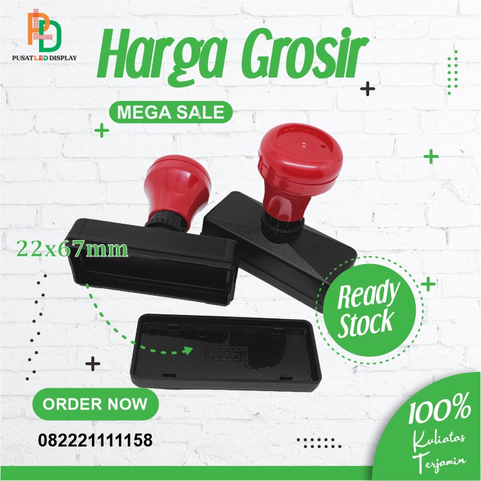

2267 - Gagang Stempel Flash 22X67 MM