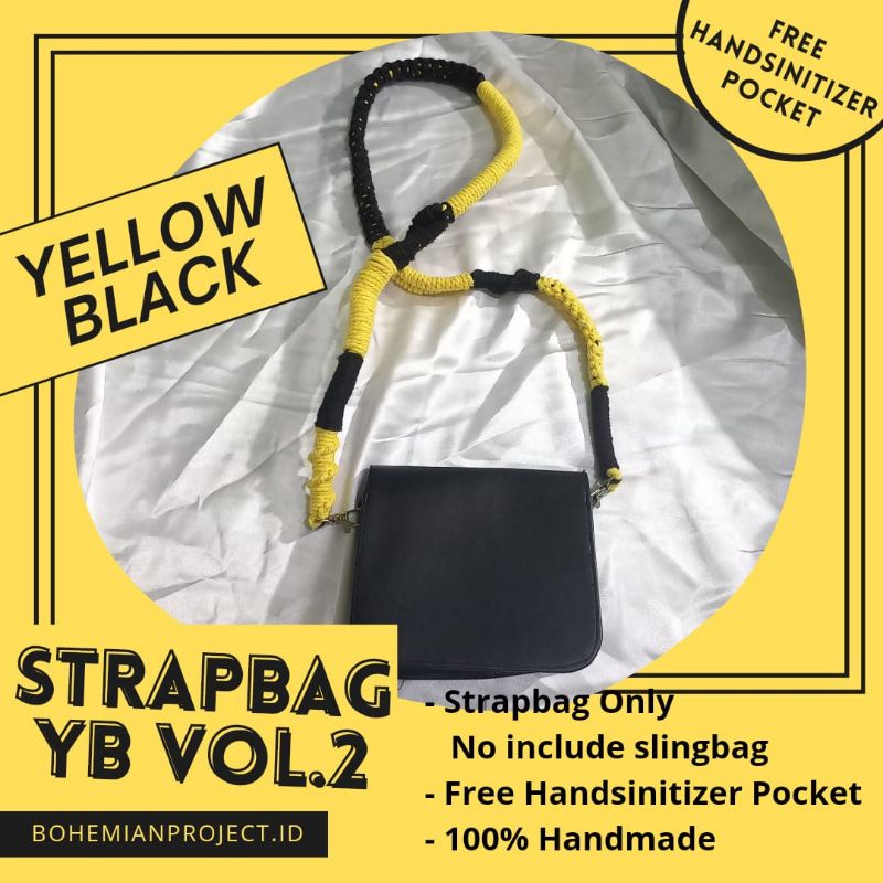 STRAPBAG YB VOL.2 FREE HANDSANITIZER | STRAPBAG CUSTOM BANDUNG