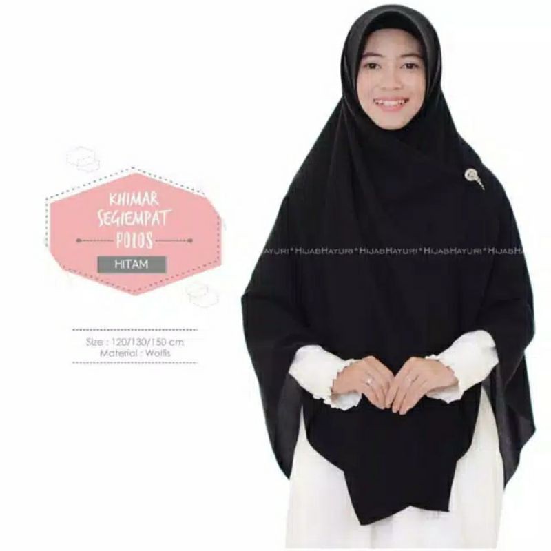 segiempat wolfis wollpeach hijab jilbab syari jumbo | segiempat wolfis | hijab wolfis jumbo