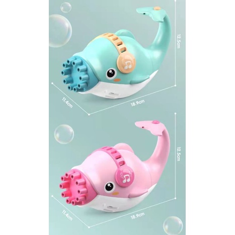 Mainan anak bubble dolphin / mainan anak lucu dolphin / mainan bubble anak