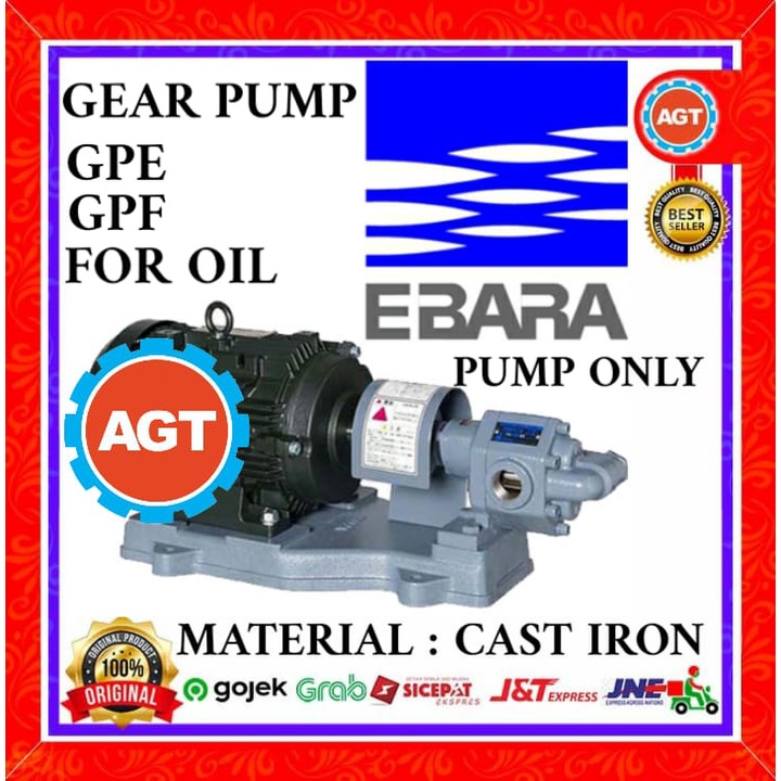 EBARA 20-GPE 0.4KW GEAR PUMP GEARPUMP TYPE GPE