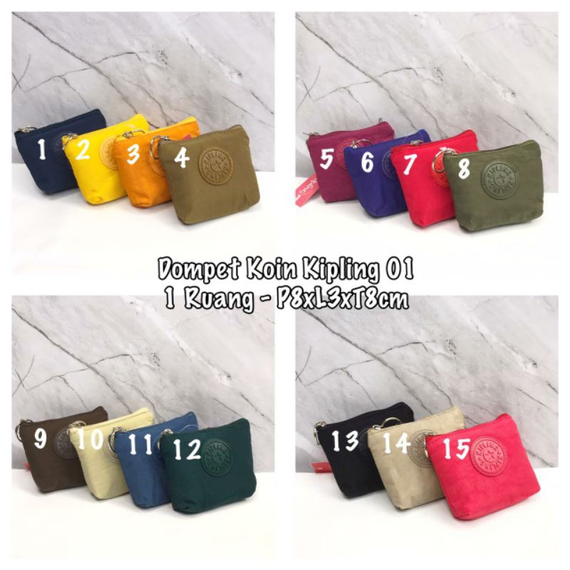 DOMPET KOIN IMPORT KIP 01-DOMPET IMPORT MURAH