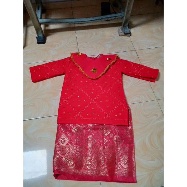 baju adat Palembang anak-anak