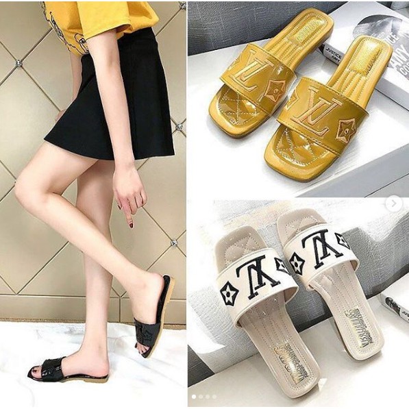 Sepatu wanita r318 import realpict sendal