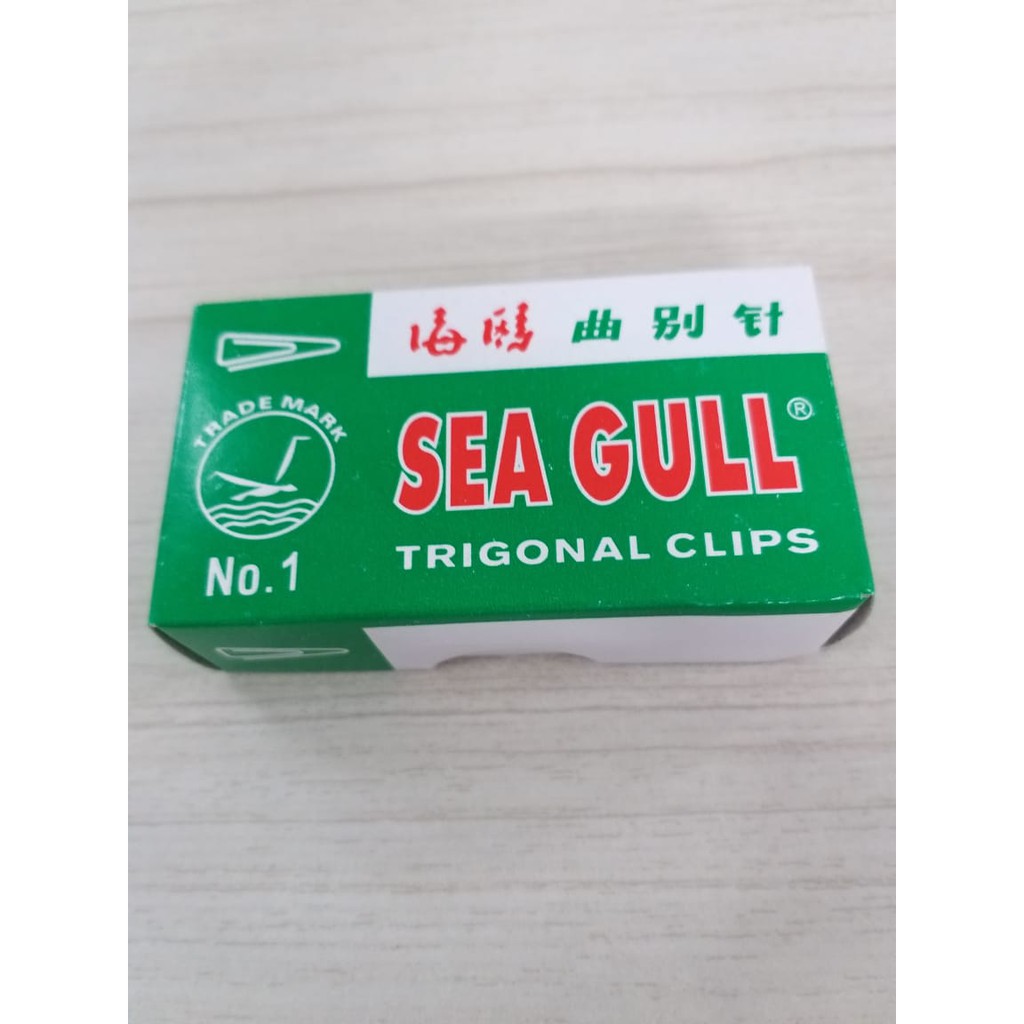 

Paper Clip / Trigonal Clip / Klip Penjepit Kertas SEA GULL NO.1 07310001