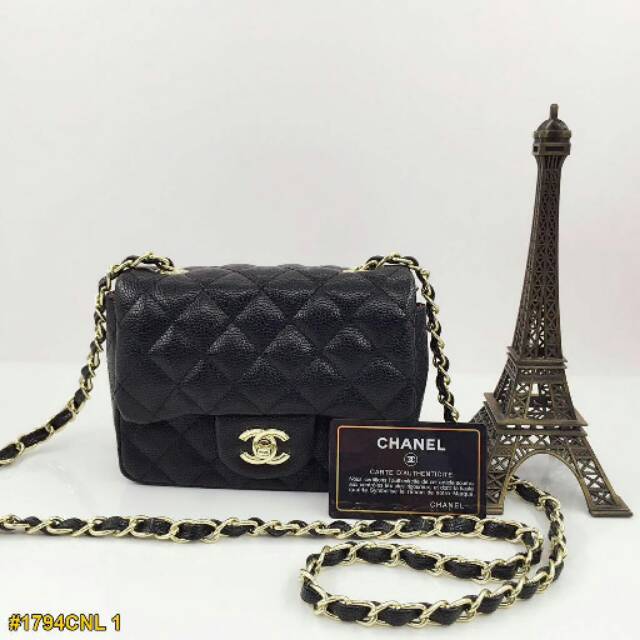 Tas Chanel Mini Square Caviar #1794CNL
-- Tas fadhion import