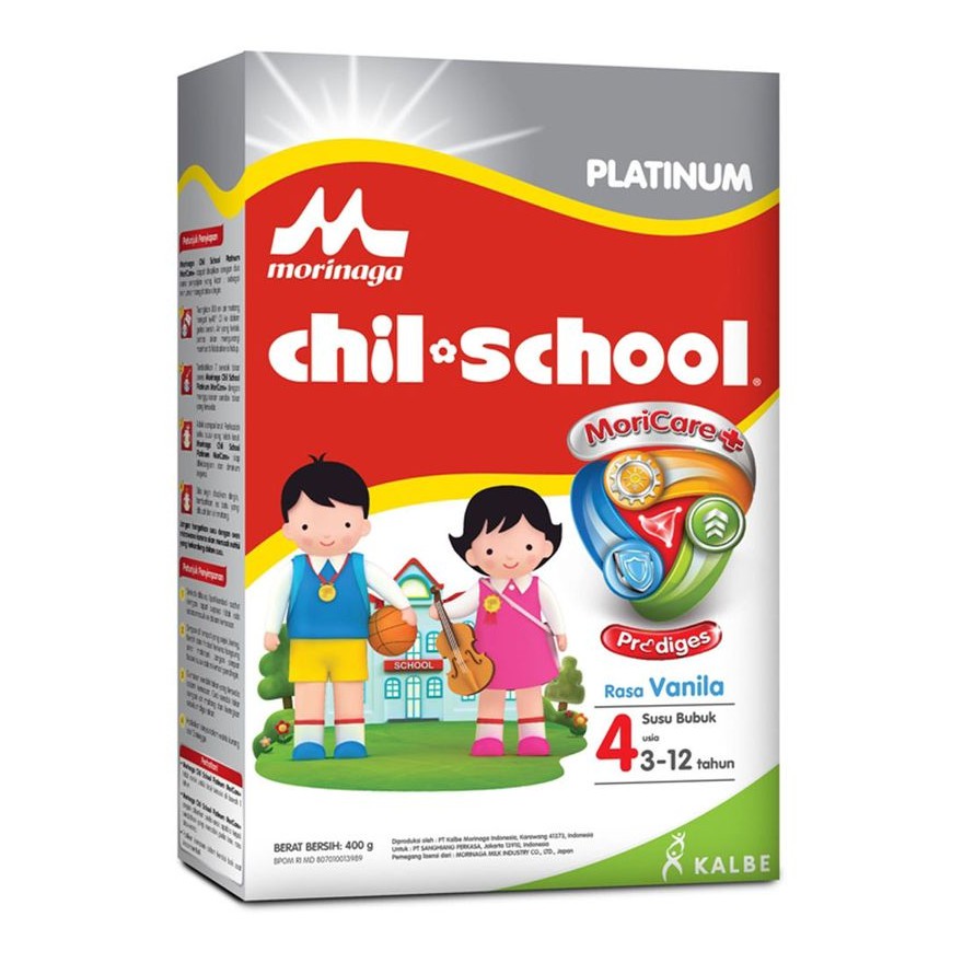 

CHIL SCHOOL PLATINUM VANILA+COKLAT+MADU 800GR