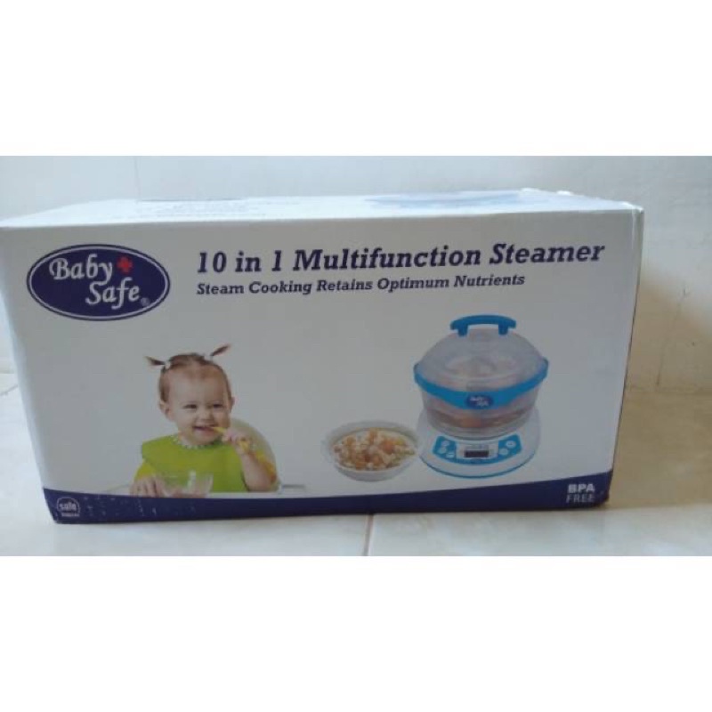 Baby Safe 10 in 1 Multifunction Steamer Preloved