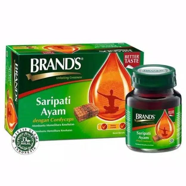 

[COD] BRAND'S Sari Pati Ayam Cordyceps 70gr isi 6 botol [COD]