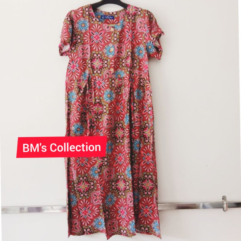 Daster Kencana Ungu label biru ORI