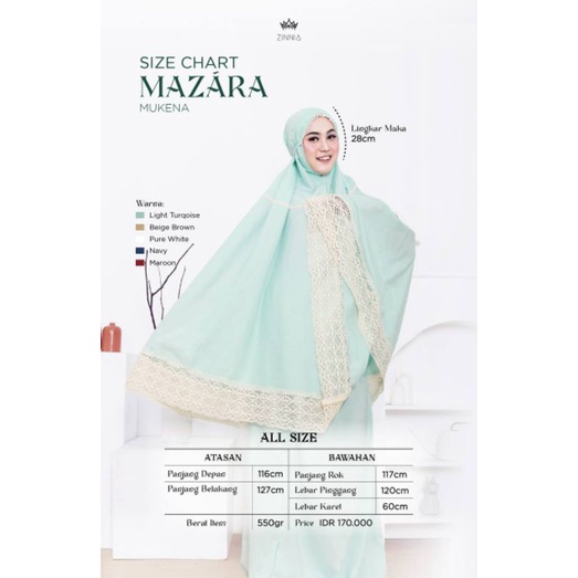 Mukena Mazara by Zinnia