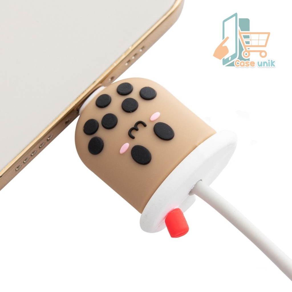 FOOD CABLE BITE PELINDUNG UJUNG KABEL CABLE SAVER CABLE PROTECTOR KARAKTER MAKANAN CS3929