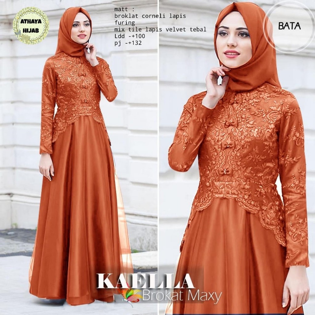 BEST SELLER KAELA BROKAT MAXY | LAPIS FURING | ORIGINAL PRODUCT
