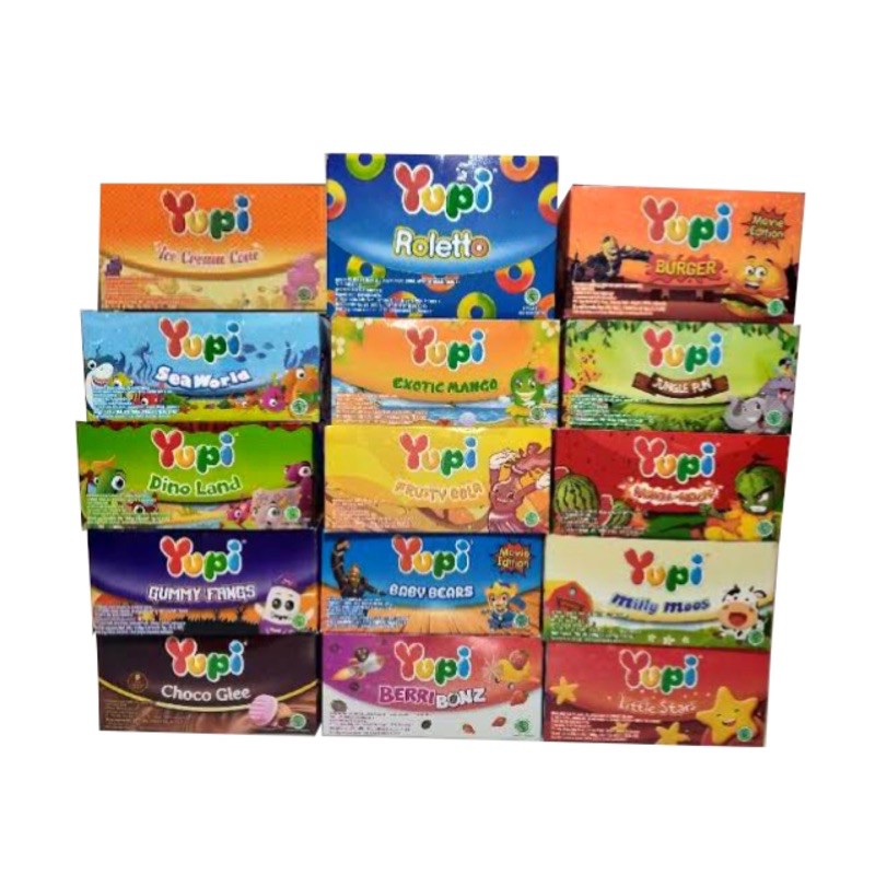 

PERMEN GUM YUPI E500 BOX 24PCS ALL VARIAN