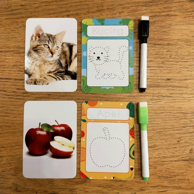 

Paket Flash Card Hewan & Buah
