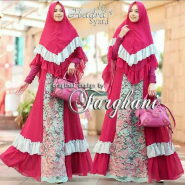 Farghani hadra syar'i premium, original brand, hadra4