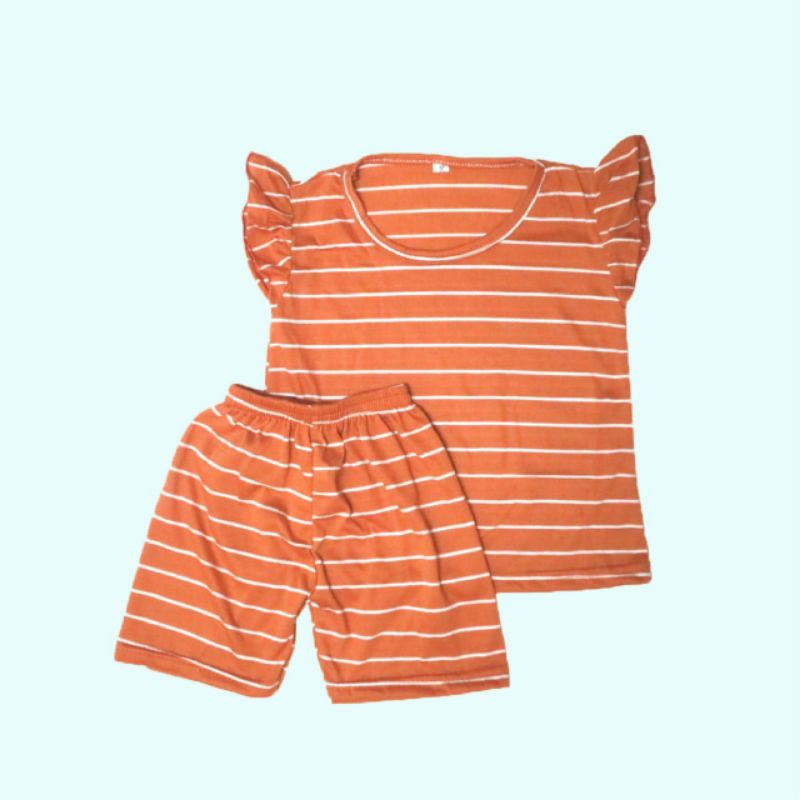 SETELAN ANAK CEWEK KEISYA / SET KEISYA / BAHAN SALUR SPANDEX