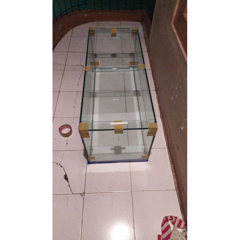 Aquarium kaca P80xL40xT40 Full 8mm