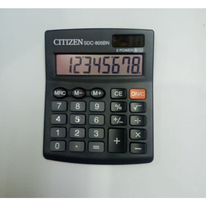 

CITIZEN KALKULATOR SDC 805 BN CALCULATOR