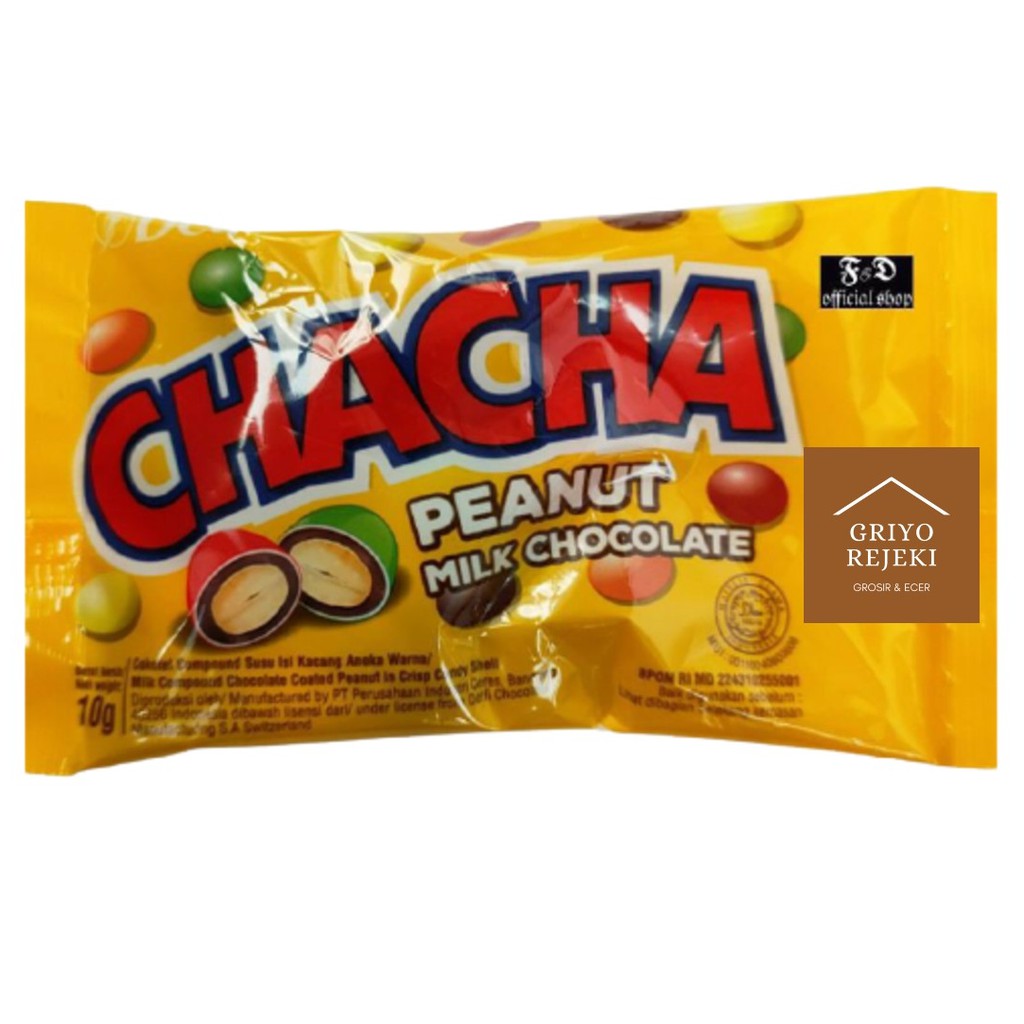 

Delfi Chacha Peanut Milk Chocolate 13g 1 Pak (3 Renceng)