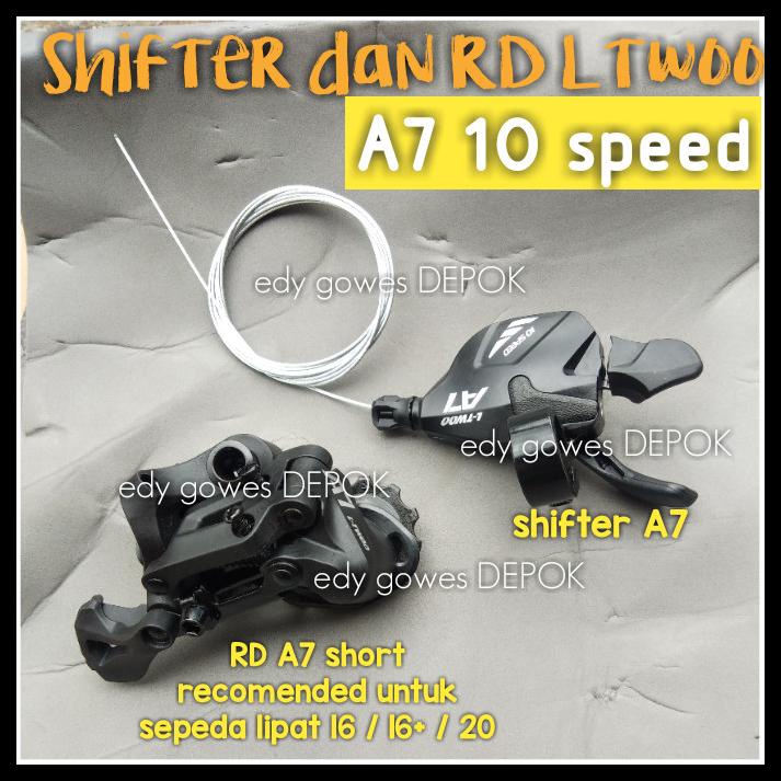 Shifter Dan Rd Ltwoo A7 10 Speed Mini Groupset 10 Speed Shifter Rd