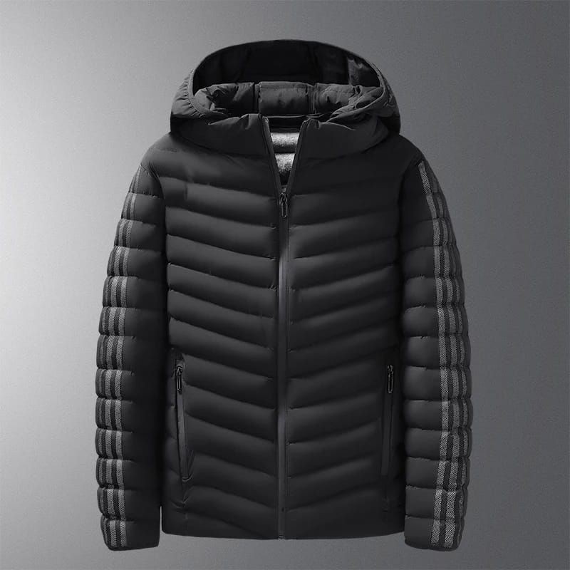 Jaket winter / jaket musim dingin / jaket tebal / jaket winter pria / fashion pria-Hitam