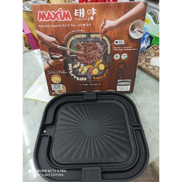 GRILL PAN KOREAN SQUARE MAXIM
