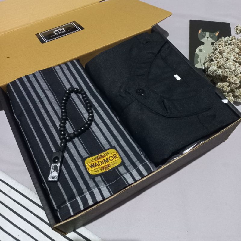 [BAJU KOKO] HAMPERS COWOK JUM'ATAN GIFTBOX PREMIUM JUM'ATAN KADO BAJU KOKO