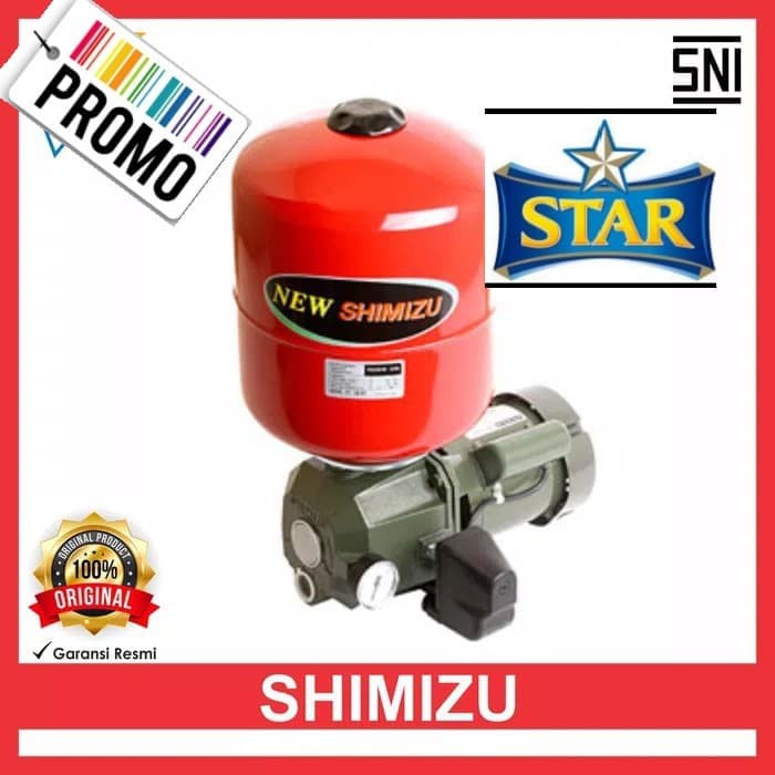 Garansi pompa air Shimizu PC 267 BIT tabung otomatis tangki automatic jet pump
